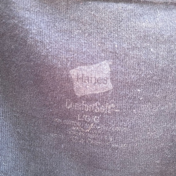 Hanes Comfort Soft Ladies Boxy Cut Tee Matsumoto Shave Ice Hawaii Size L… - Picture 3 of 5